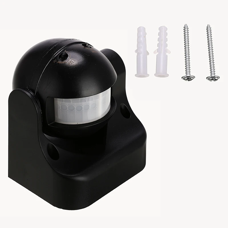 

180 Degree Rotating Motion Sensor 220V 300W Motion Detector Automatic Infrared PIR Sensor Outdoor Security Lighting Switch