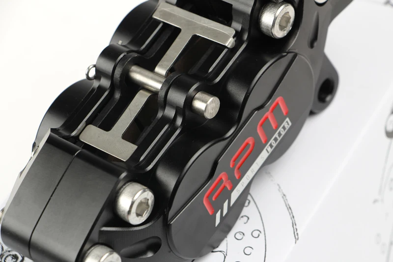 Гидравлический Тормозной суппорт для мотоцикла набор дисковых систем HF6