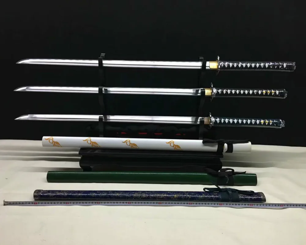 

New prince dragon samurai swords home furnishings hand forged straight swords outdoor essential swords many styles