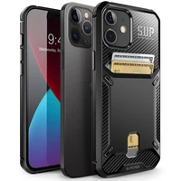 for iphone 12 casefor iphone 12 pro case 6 1 2020 supcase ub vault slim protective wallet cover with built in card holder