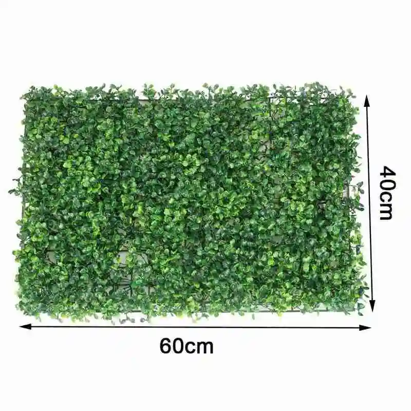 

1PC 40x60cm New Artificial Plant Wall Lawn Plastic Home Garden Shopping Center Home DIY Decoration Green Carpet Grass