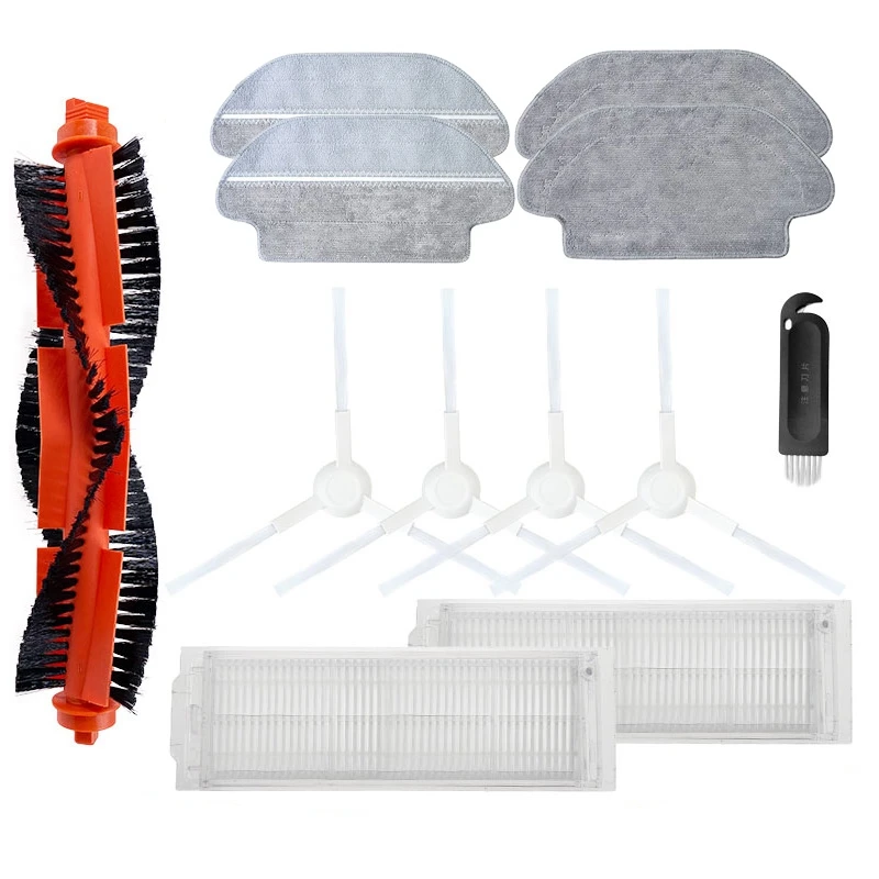 

Hepa фильтр роликовая вращательная щётка насадка на швабру для уборки из Цзя СПД/STYJ02YM для Viomi V2 PRO V3 робот-пылесос запчасти