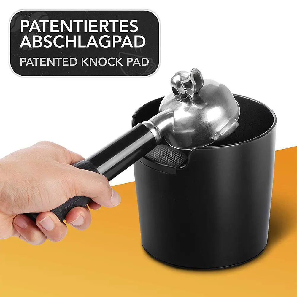 

Новинка, контейнер для зерен эспрессо, бытовая коробка, противоскользящие кофейные инструменты для кофе, контейнер для помола, Kno I8T1