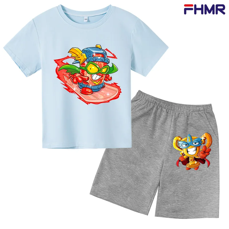 

Boys And Girls Super Zings Clothes New Harajuku Style Classic Superzings Game 3d Printing T-Shirt T-Shirt Kids Baby Clothing2021