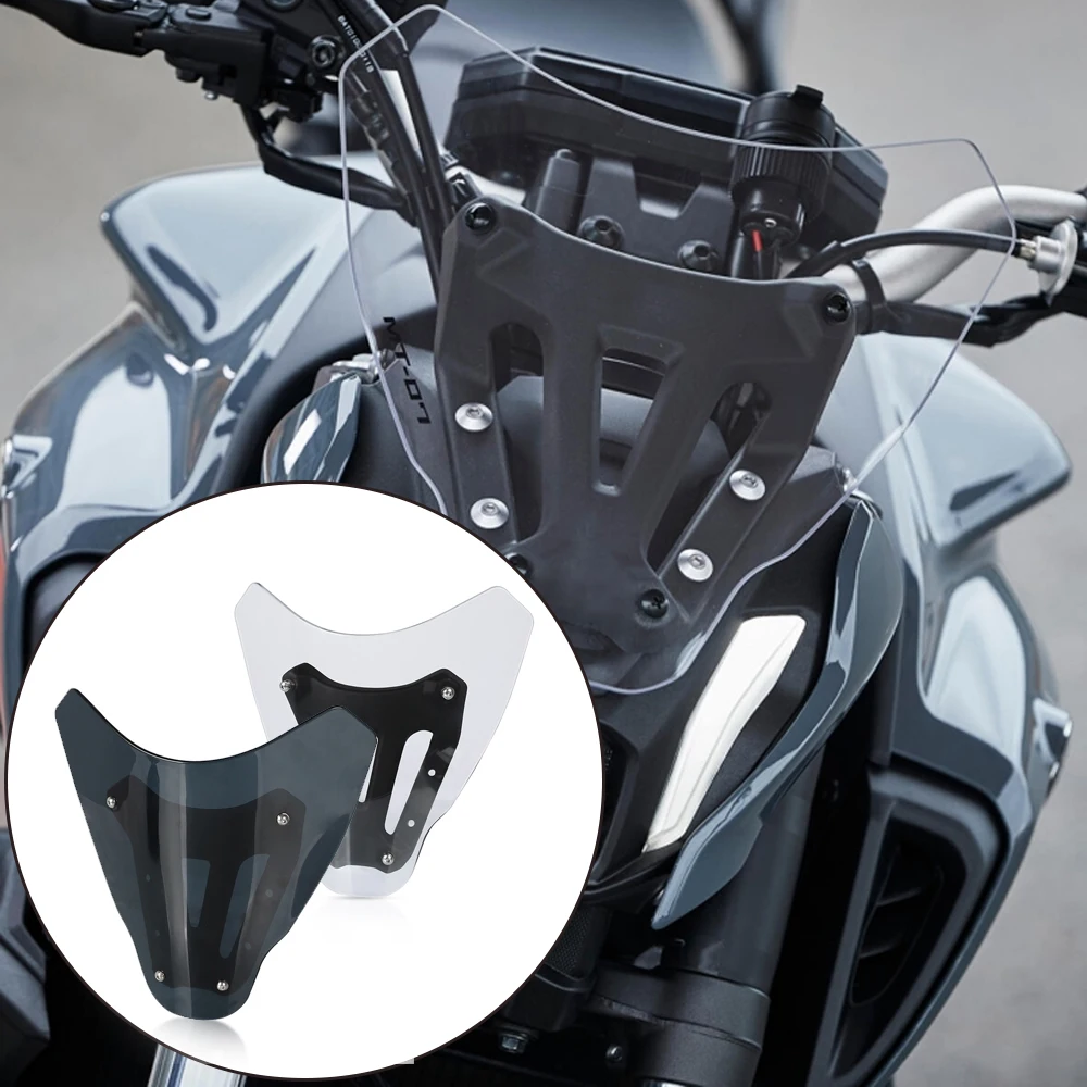 

Motorcycles New Accessories Windshield Windscreen Air Wind Deflector For Yamaha MT-07 MT07 MT 07 2021 2022 Accessories