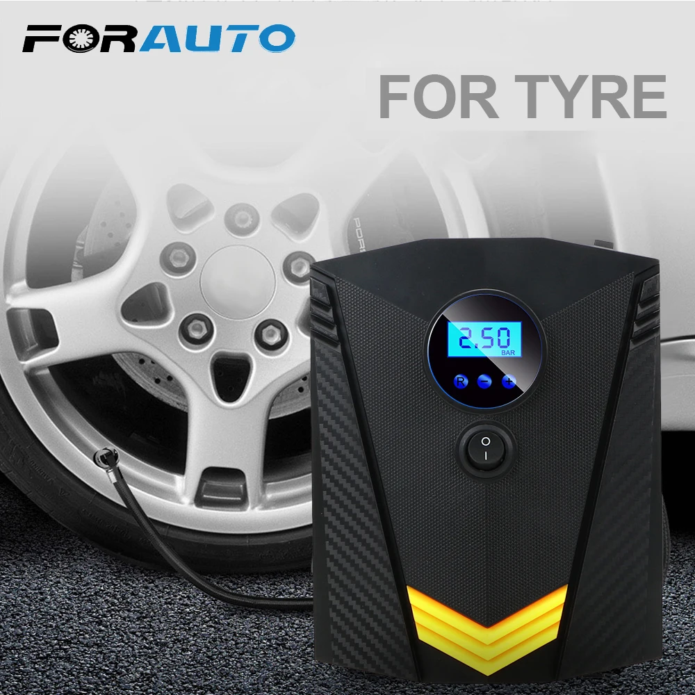 Автомобильный воздушный насос FORAUTO 150 PSI автомобильный компрессор для мотоцикла