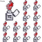 Prajna, 10 шт., оптовая продажа, легкие нашивки на одежду, самодельная аппликация, нашивка в стиле панк, термонаклейки для одежды