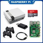 Игровой набор ITINIT R6 Raspberry Pi 4 Model B, 248 ГБ + беспроводнаяискусственная кожа + карта SD 64 Гб + чехол Nespi 4 + видеокабель