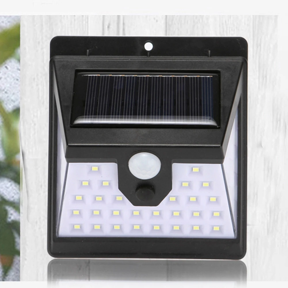 

Solar LED Light 40Led Human Body Induction Lamp Outdoor Lighting Waterproof Garden Decoration Wall Lamp Street Light for Patio