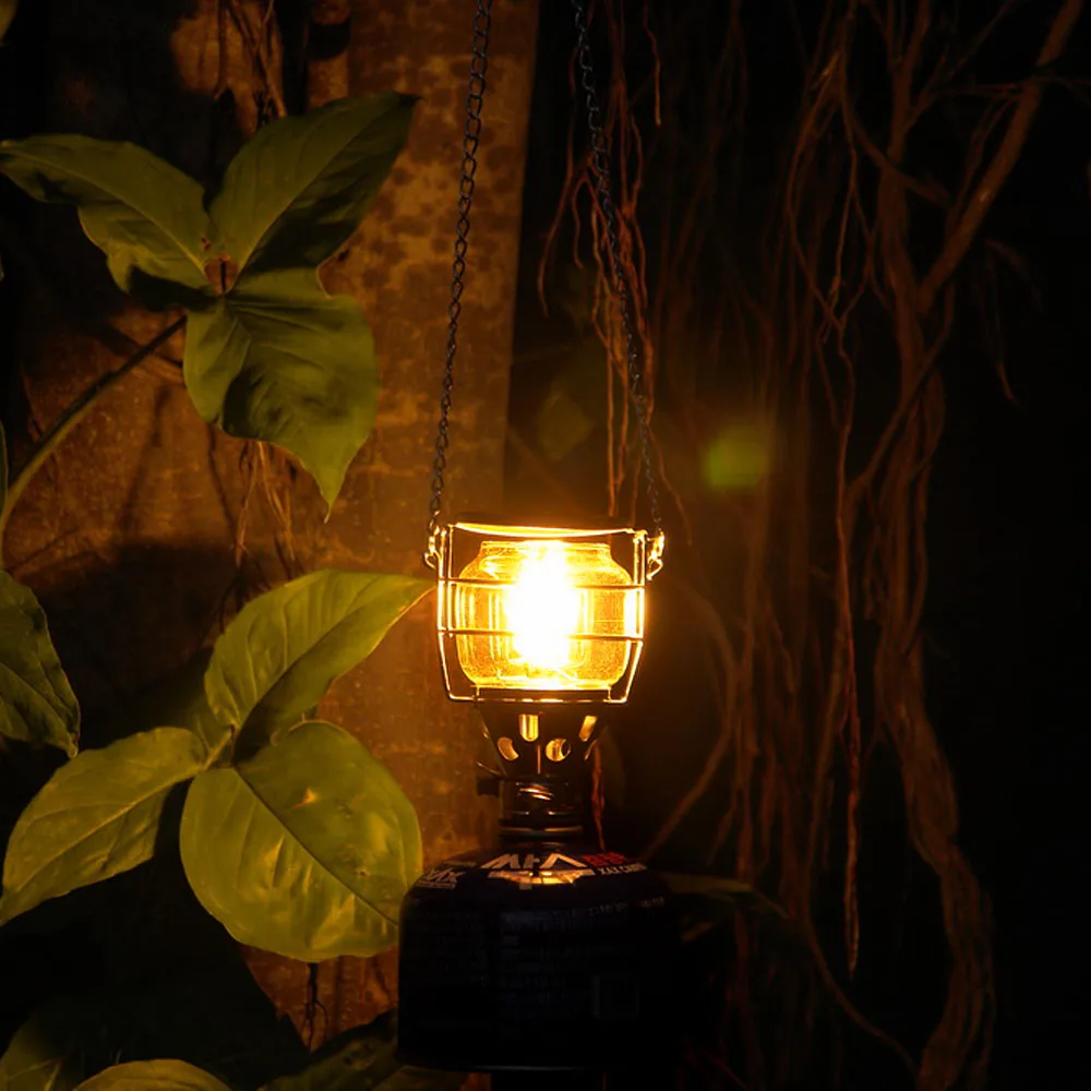 Портативный туристический газосветильник мини фонарь походная лампа для