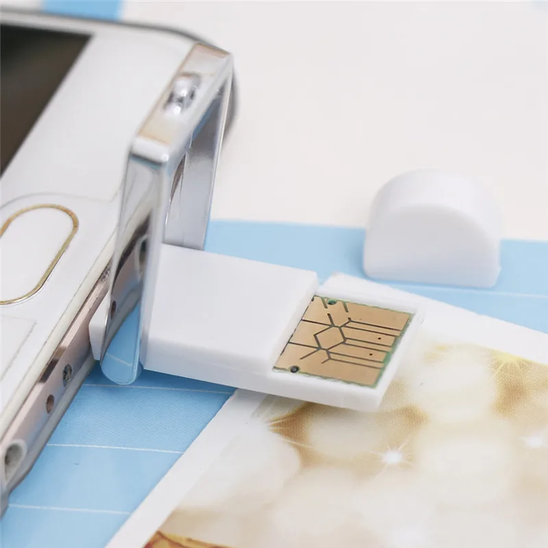 Мини 2 в 1 Micro USB 2,0 OTG адаптер+ TF кардридер адаптер записывающего устройства для ПК телефона TF T-Flash OTG хост USB карта Reade