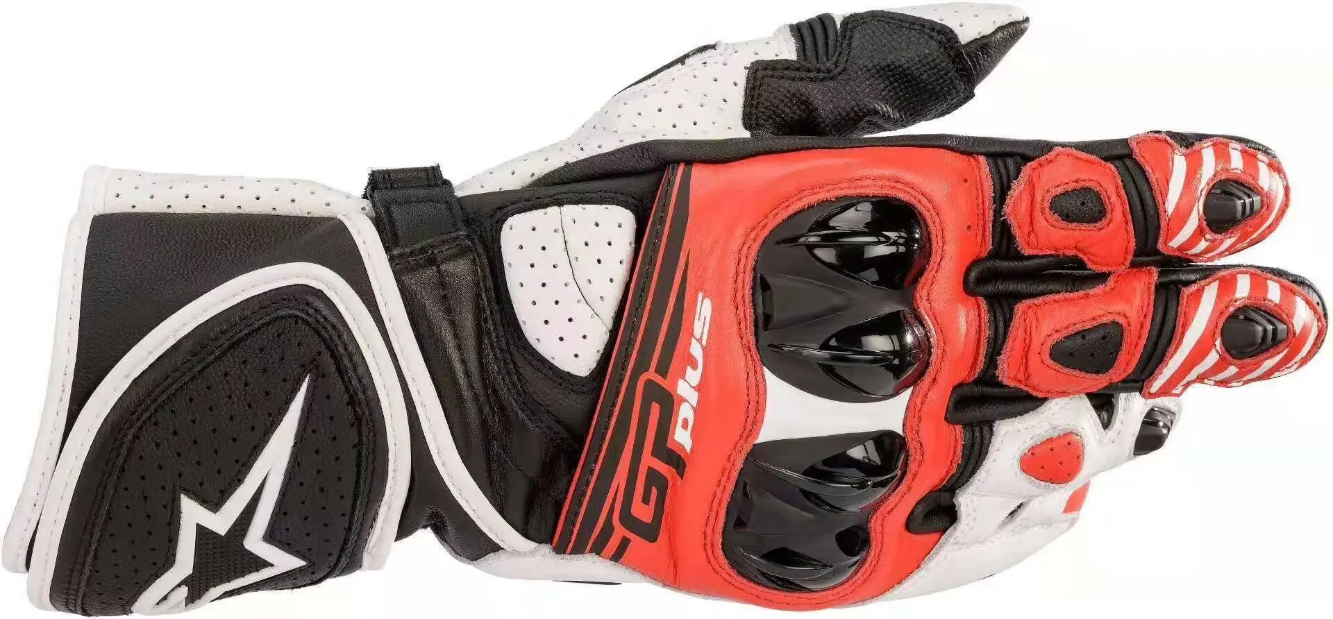 

Motorcycle Motocross Gloves alpinestar Geniune Leather Gloves Speed Racing long Gloves