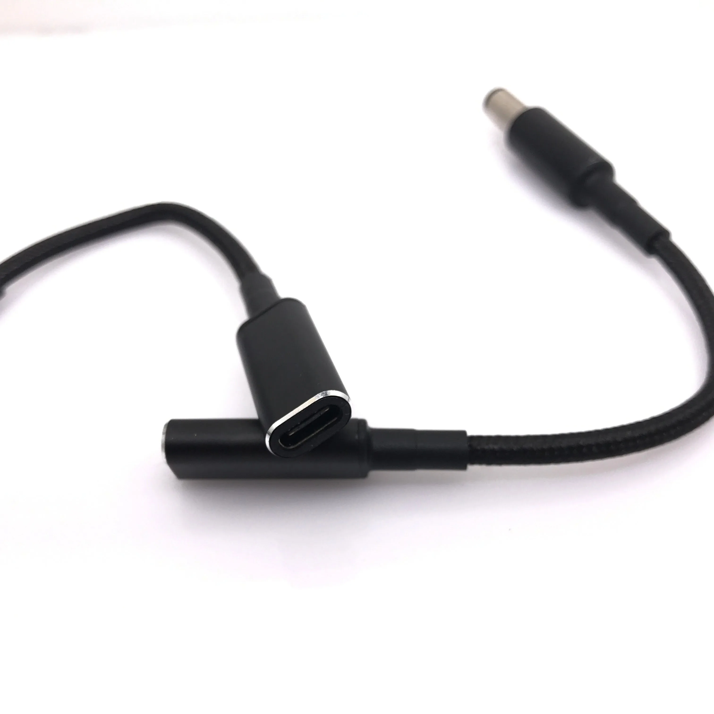 100 Вт USB3.1 Тип C гнездовой к DC 4 5*3 0 мм Мужской PD для Dell Inspiron 15 5558 3551 3552 ноутбук разъем