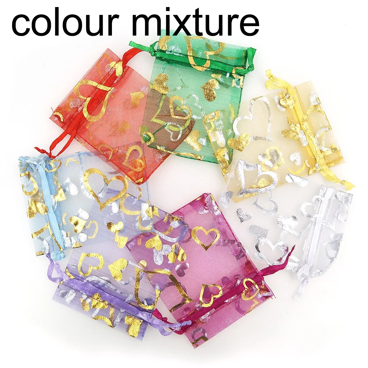 20 шт машина для томатного соуса подарочные мешочки из органзы с принтом в виде