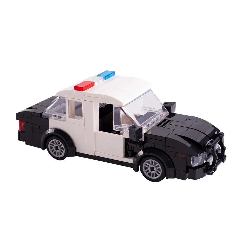 

City Series Police Patrol Car Model SWAT House Army Figures Accessories Military WW2 Creative Bricks DIY Educational Kids Toys