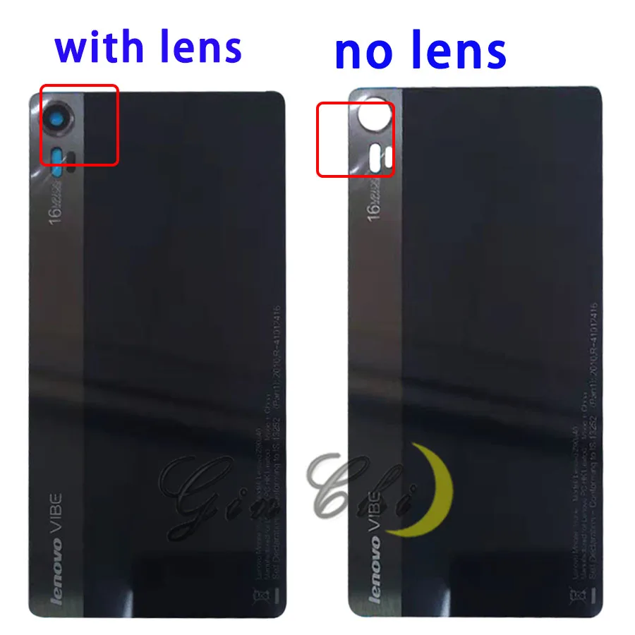 Для lenovo Vibe Z90 Z90a40 Z90-7 Z90-3 батарея стеклянная панель+ объектив камеры стекло с клейкой лентой lenovo Z90 крышка батареи