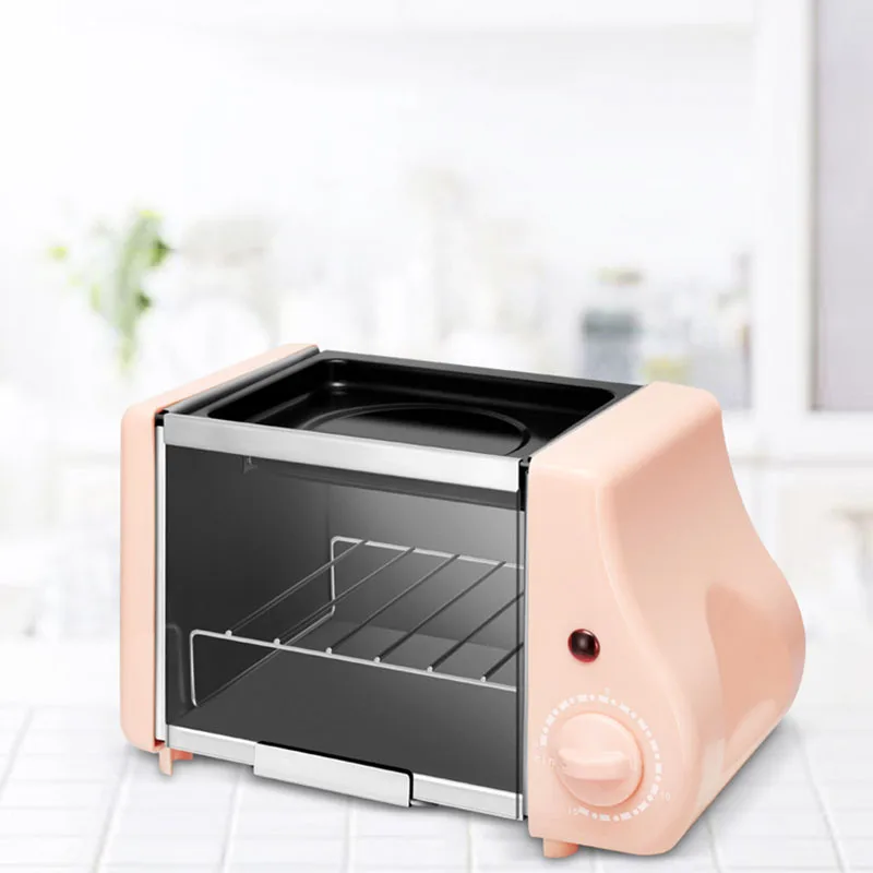 

Multifunction Mini Electric Baking Bakery Roast Oven Grill Fried Eggs Omelette Frying Pan Breakfast Machine Bread Maker Toaster