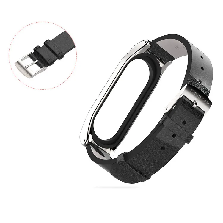Искусственная кожа для mi band 4 ремешок Смарт аксессуары Xiaomi замена анти-потеря