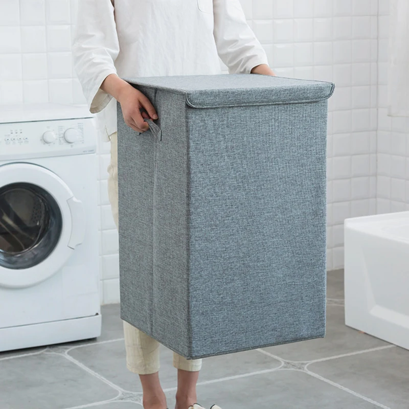 Корзина для белья с крышкой корзина хранения грязной одежды Женская коробка