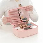 Женские дорожные сумки для макияжа Morandi, косметический Органайзер для косметики для девочек, косметический Органайзер для туалетных принадлежностей, набор для мытья помады, сумка для хранения ванной, чехол