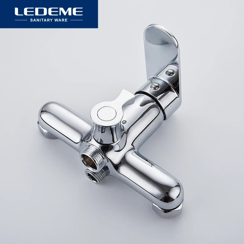 LEDEME Смеситель для ванны с длинным изливом 300 мм. латунь Цве: хром L2210| |