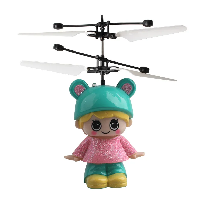 

Xiaomeng Female Induction Aircraft Douyin Kuaishou Night Market Hot Selling Children's Charging Toy Airplane Model