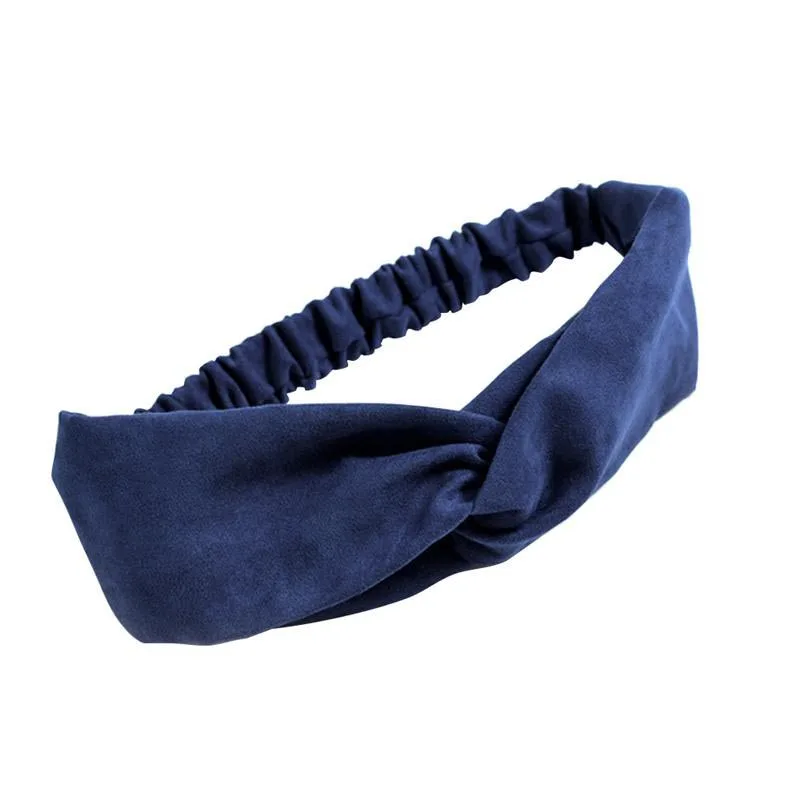02 Blue Модные богемные эластичные повязки для волос, повязки на голову с принтом, ретро тюрбан, банданы для женщин и девушек, винтажные аксессуары для волос - Цвет: 02 Blue