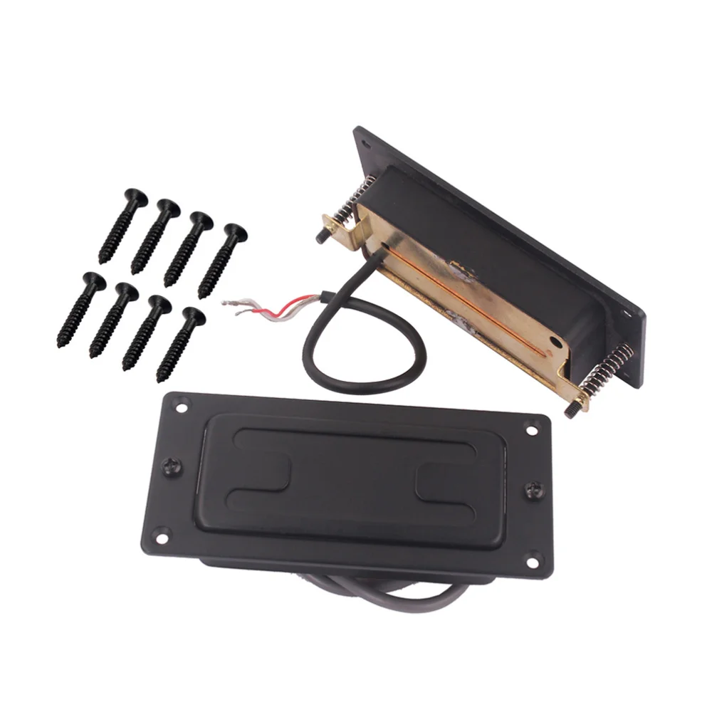 

Matte Humbucker Double Coil Pickups for Electric Guitar Replacement Parts Accessory (Black)