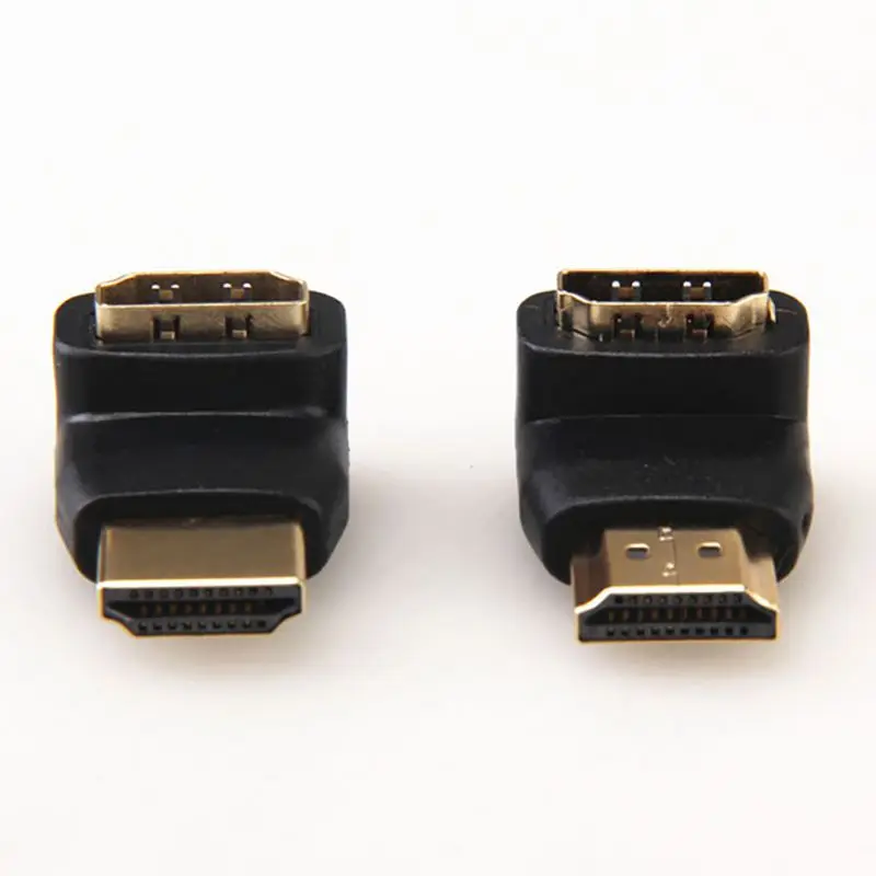 HDMI Кабельные адаптеры-конвертеры 270/90 градусов HDMI штекер HDMI Женский для 1080P HDTV кабель адаптер конвертер удлинитель