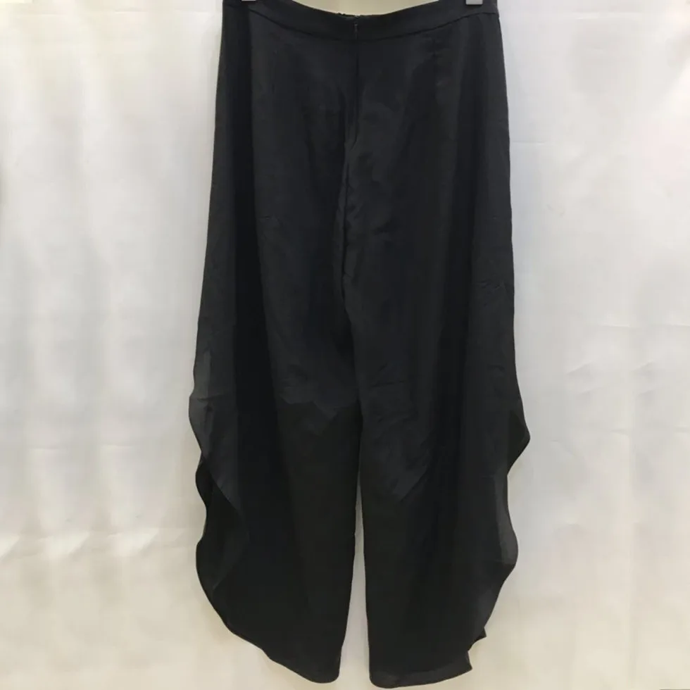 Женские шелковые брюки Классические повседневные с вилкой на ногах весна-лето 2019