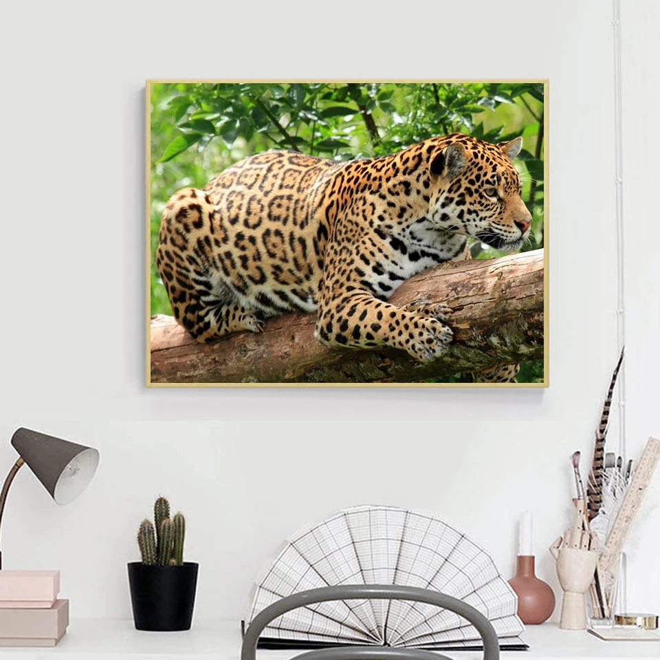 AZQSD Хо DIY картина маслом по номерам на холсте украшение животное Раскраска с