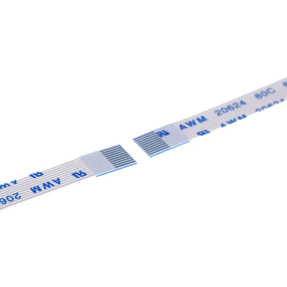 Гибкий плоский кабель FPC FFC 10 PIN 0 5 мм Шаг одинаковые стороны длина 50 60 70 80 100 120 150 Тип