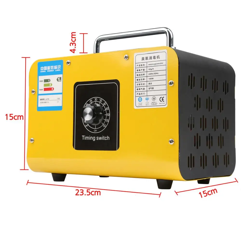 Новый 220 В генератор озона 32g/28 ч озонатор Воздухоочистители домашний очиститель