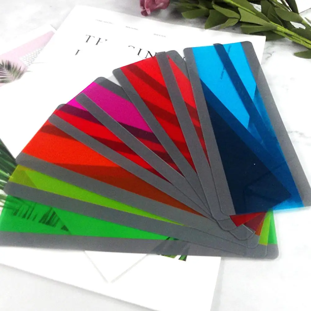 Исходя из считывающая лента инновационные цветная Закладка наложения подсветка