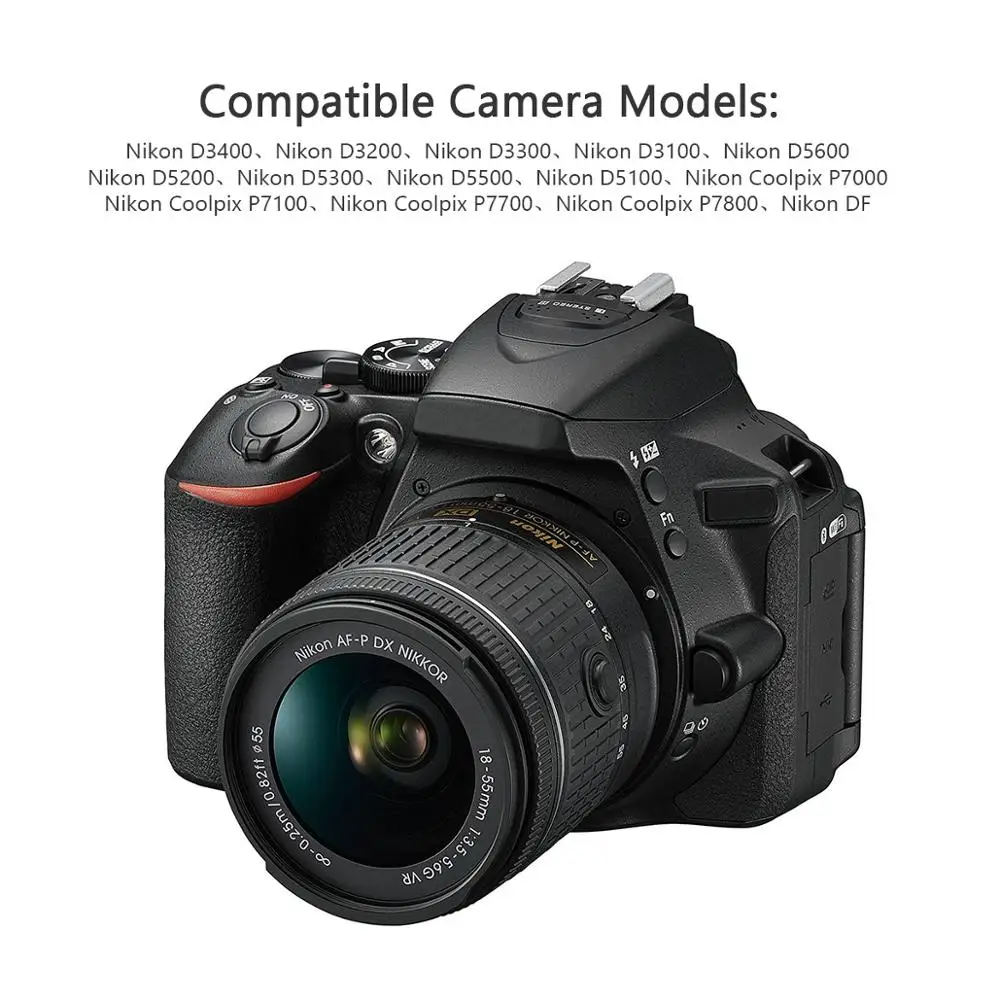 Bonacell 7,2 V 1500 мА/ч, Перезаряжаемые батареи для Nikon D3100 D3200 D3300 D5100 D5200 D5300 P7000 P7100 P7700 P7800 L50