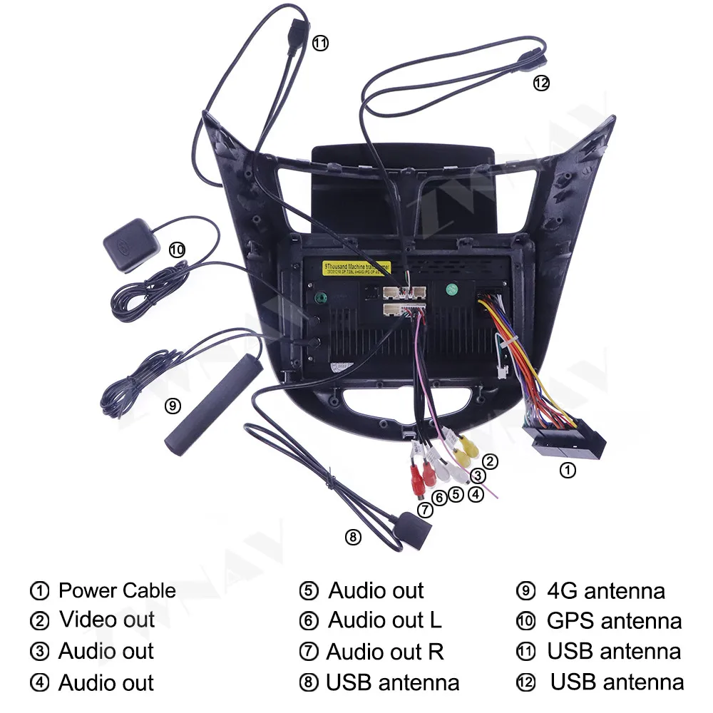 Сенсорный экран Android 10 64 ГБ для Hyundai Solaris 2010-2016 проигрыватель Теслы мультимедийный