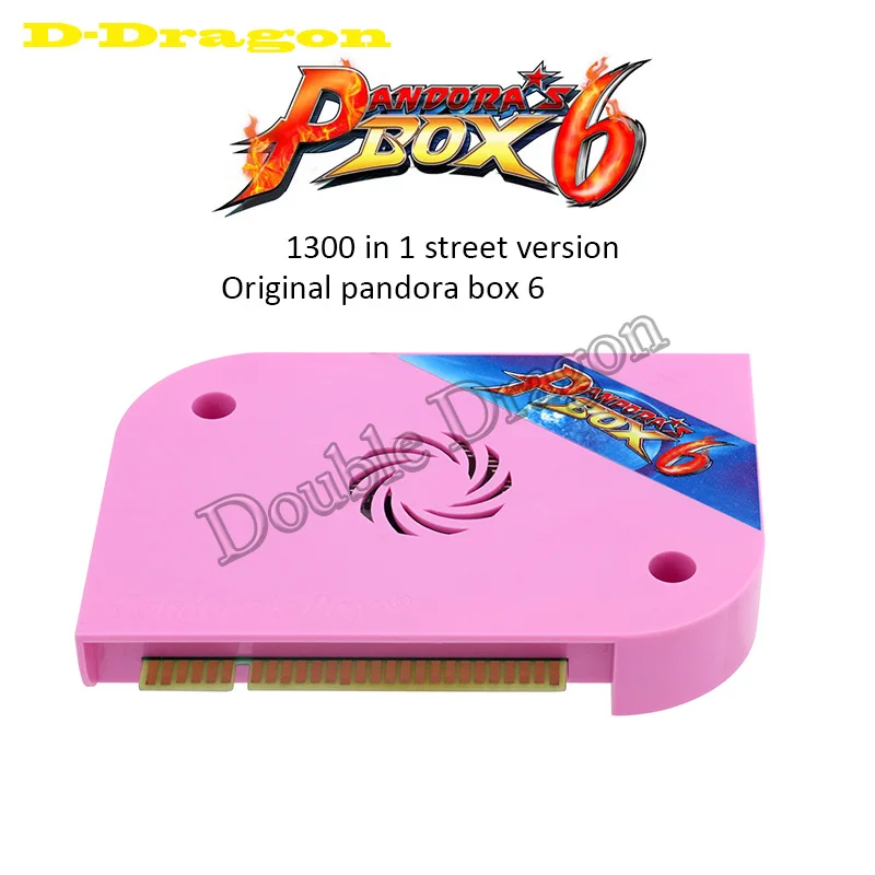 Коробка Pandora's 6 HD 1300 в 1 мультиаркадная плата Jamma с поддержкой CGA / VGA HDMI Pandora 4 для