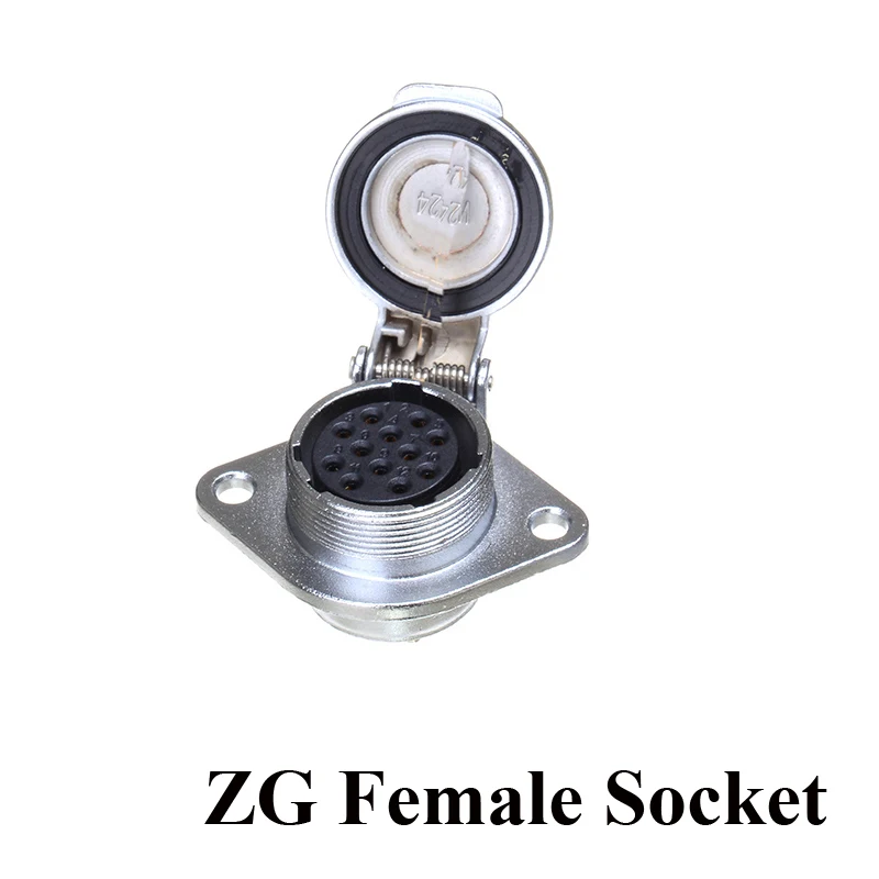 Оригинальные Weipu коннектор WS24 Z ZM ZG 2 3 4 9 10 12 19-контактный женский квадратный