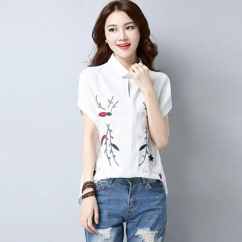 

2020 Women Short mint Sleeve Shirt Top Garment