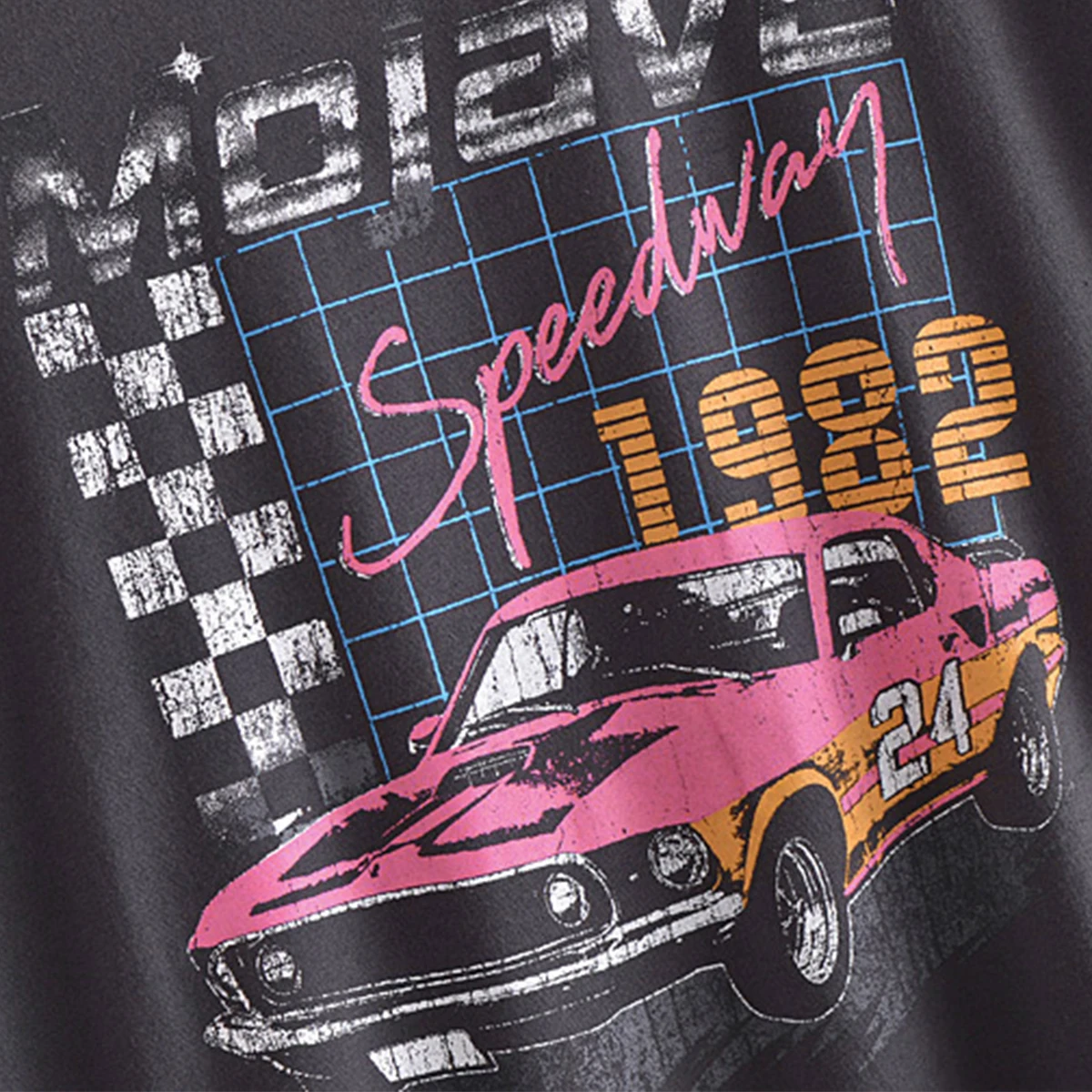 

Speedway Graphic Tee Tops Women 2021 Summer Short Sleeve Vintage Cotton Oversized T Shirt Woman Casual Retro Streetwear T Shirts