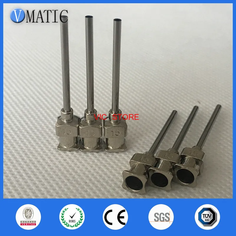 Free Shipping 12Pcs 1 Inch Tip Length 15G Blunt Stainless Steel Glue Dispensing Syringe Needles Dispenser Needle|tips|tip glue |