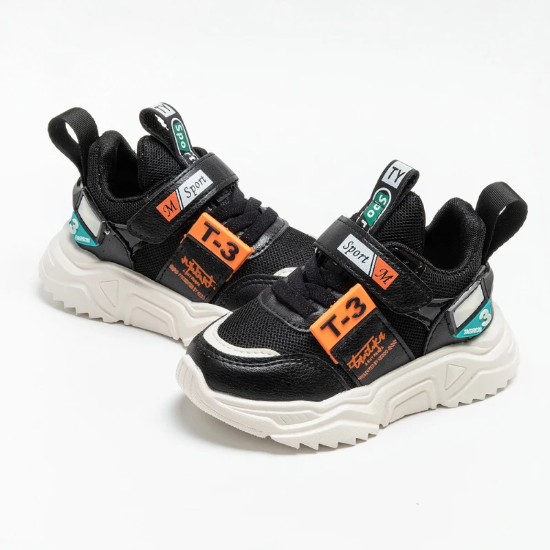 

Children Casual Sport Shoes Fashion Breathable Anti-Slip Sneakers Kids Soft Soled Shoes