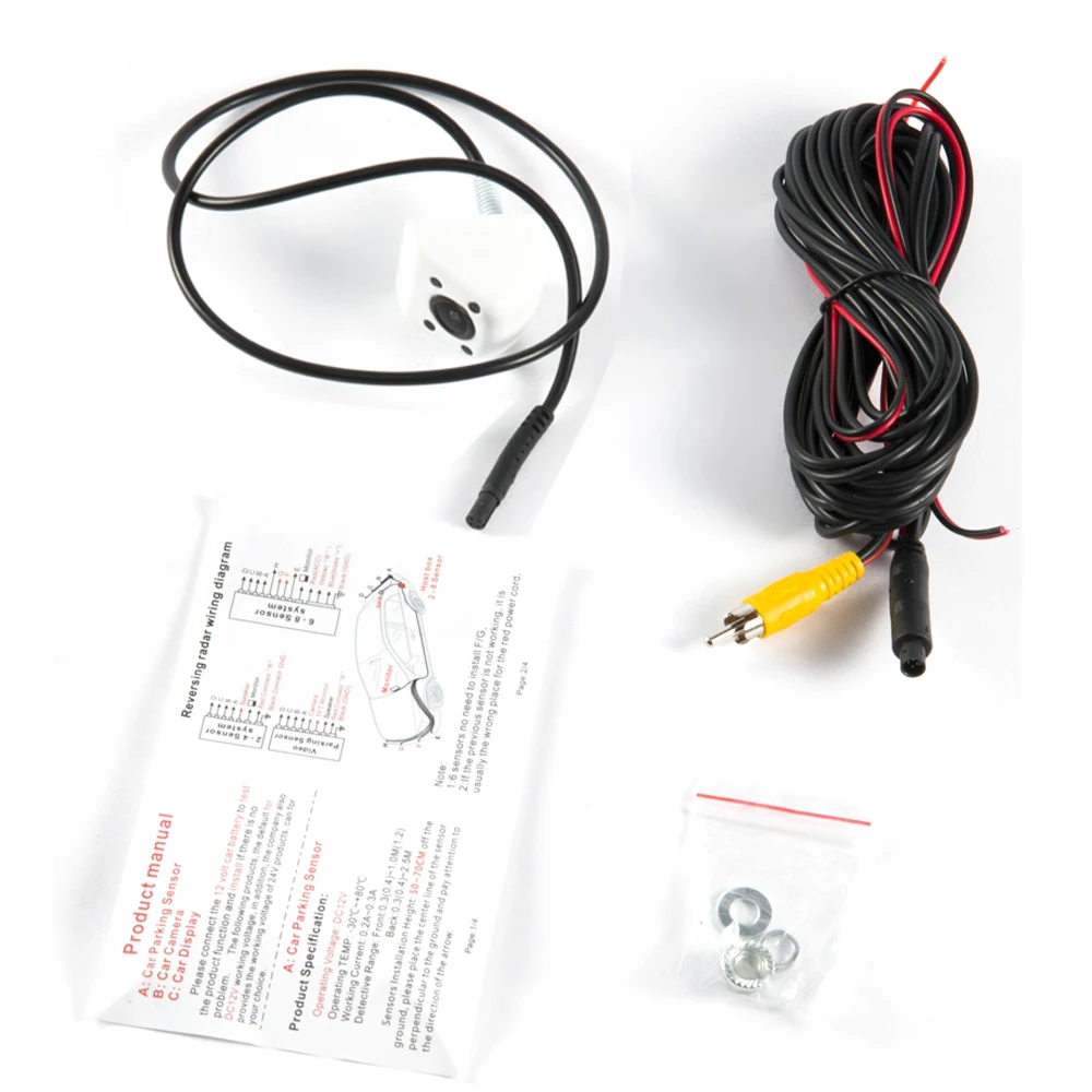 Hippcron Автомобильная камера заднего вида парковочная HD CCD без парковки