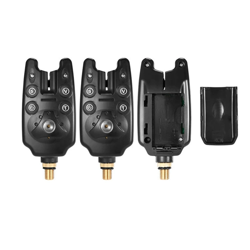 

Fishing Bite Alarms Wiggler Set Digital Fishing Bell with Blue LED Alarm Fishing Bite Indicators