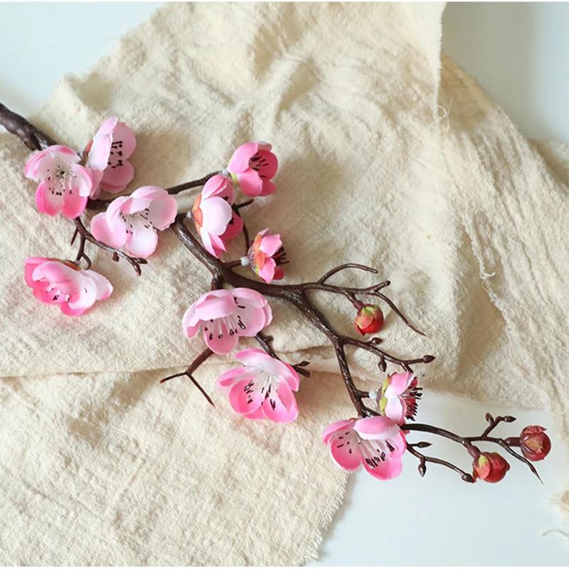 Искусственный цветок вишни весенний сливы ветка персика Шелковый дерево