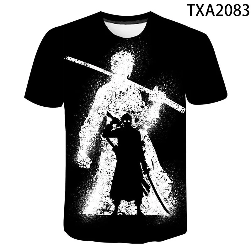 

2021 New Anime Black Clover 3D Print T-shirt Casual Streetwear Men Women Loose Short Sleeve Casual Cool Tops Oversized