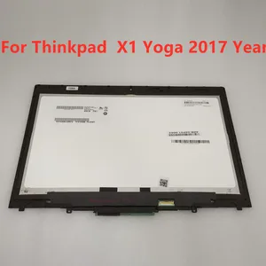 1920x1080 lcd panel b140han01 8 touch screen assembly for thinkpad x1 yoga 2nd gen 01ax895 01ax896 01ay916 01yr155 free global shipping
