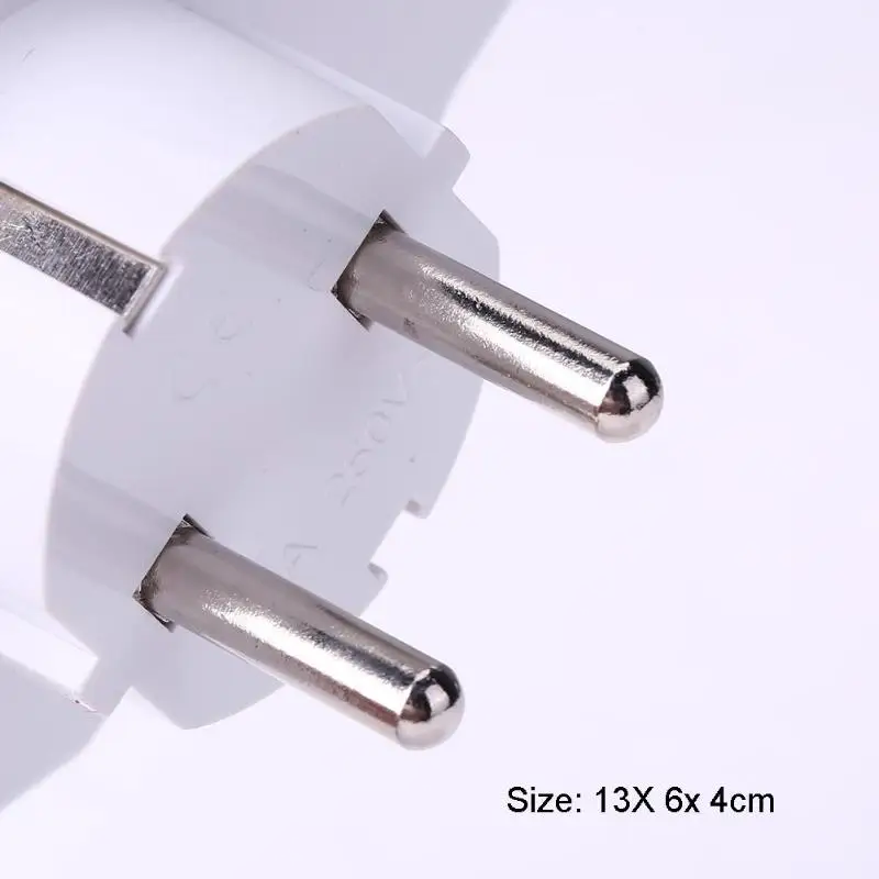 Переходник Европейского типа с 1 на 4 розетки адаптер стандарта ЕС питания порта