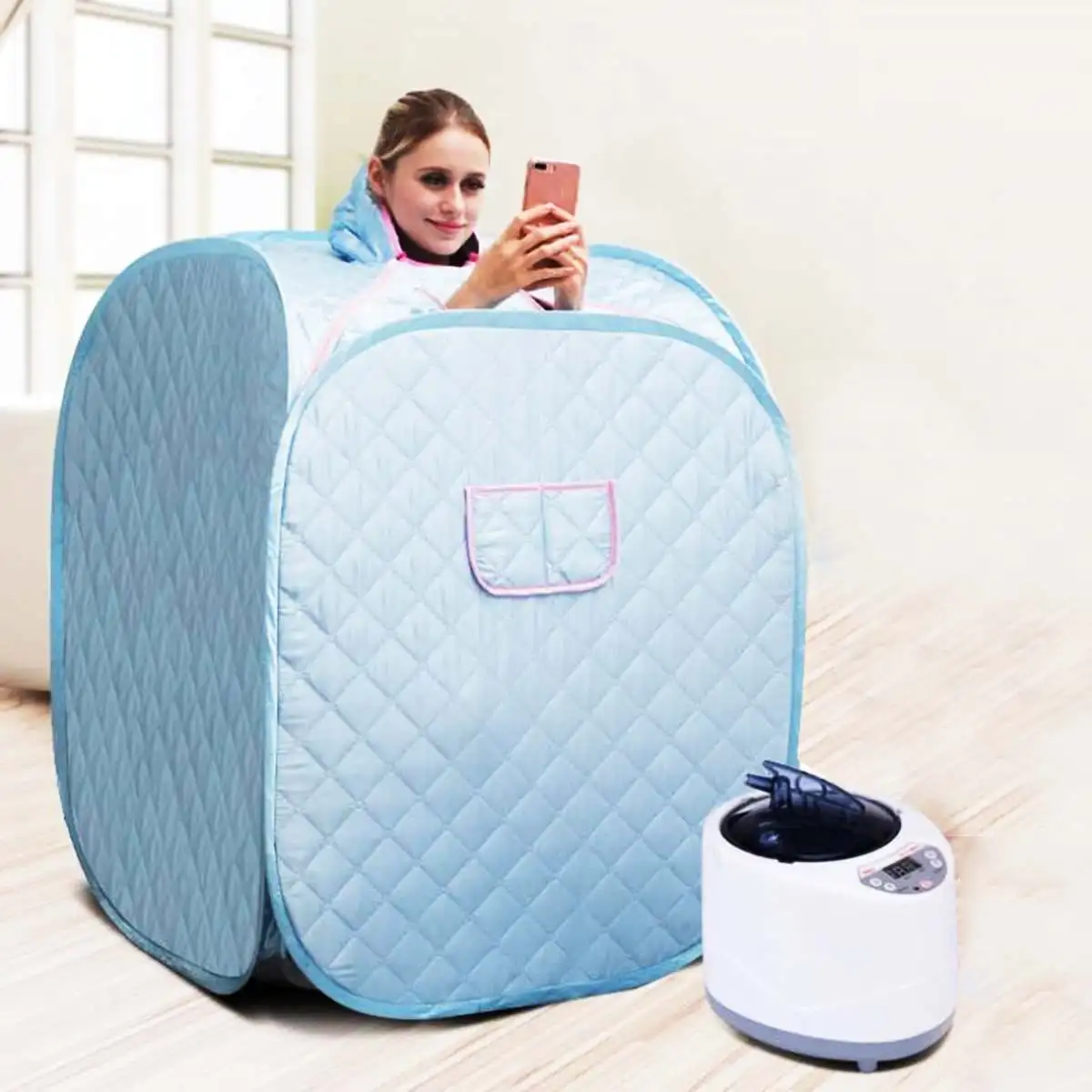 

3L Sauna Room Sauna Tent Bath Sauna Cabin Portable Sauna kits Lose Weight Detox Machine Health presevation Folding