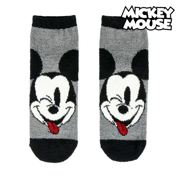 Non-slip Socks Mickey Mouse 74474 Grey |